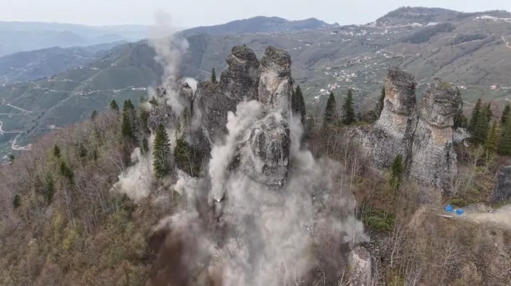 Ordu'nun Saklı Vadisi: Kontrollü Patlamayla Gelen Peri Bacası Sürprizi 77 zrTJ8EGVVESdH05zipNGRw