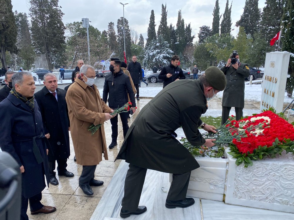 İstiklal şairi Mehmet Akif Ersoy'a kabri başında anma - 1