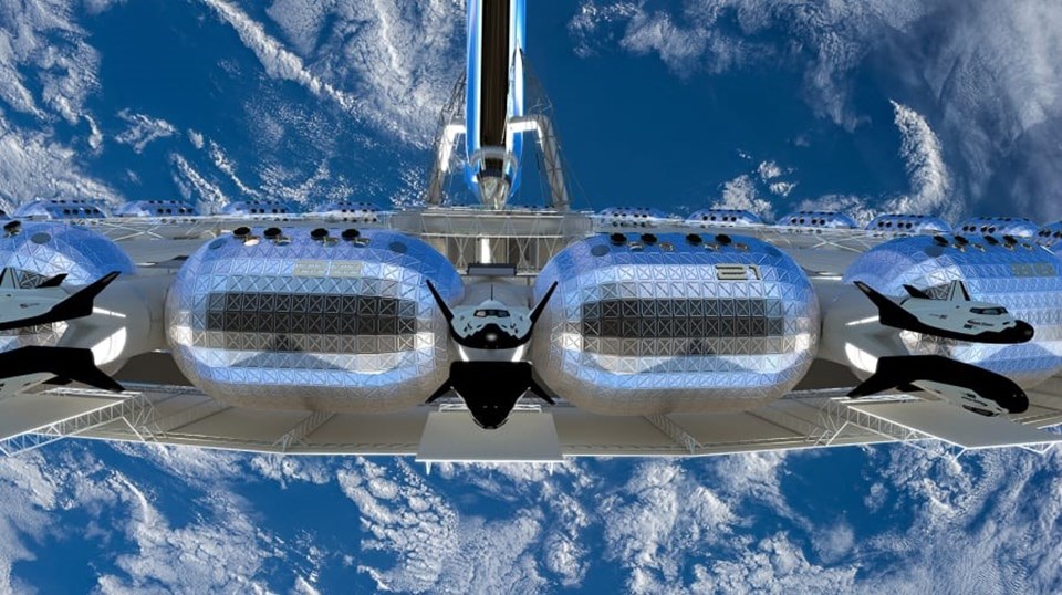Dünyanın ilk uzay oteli 2025'te açılıyor - 2