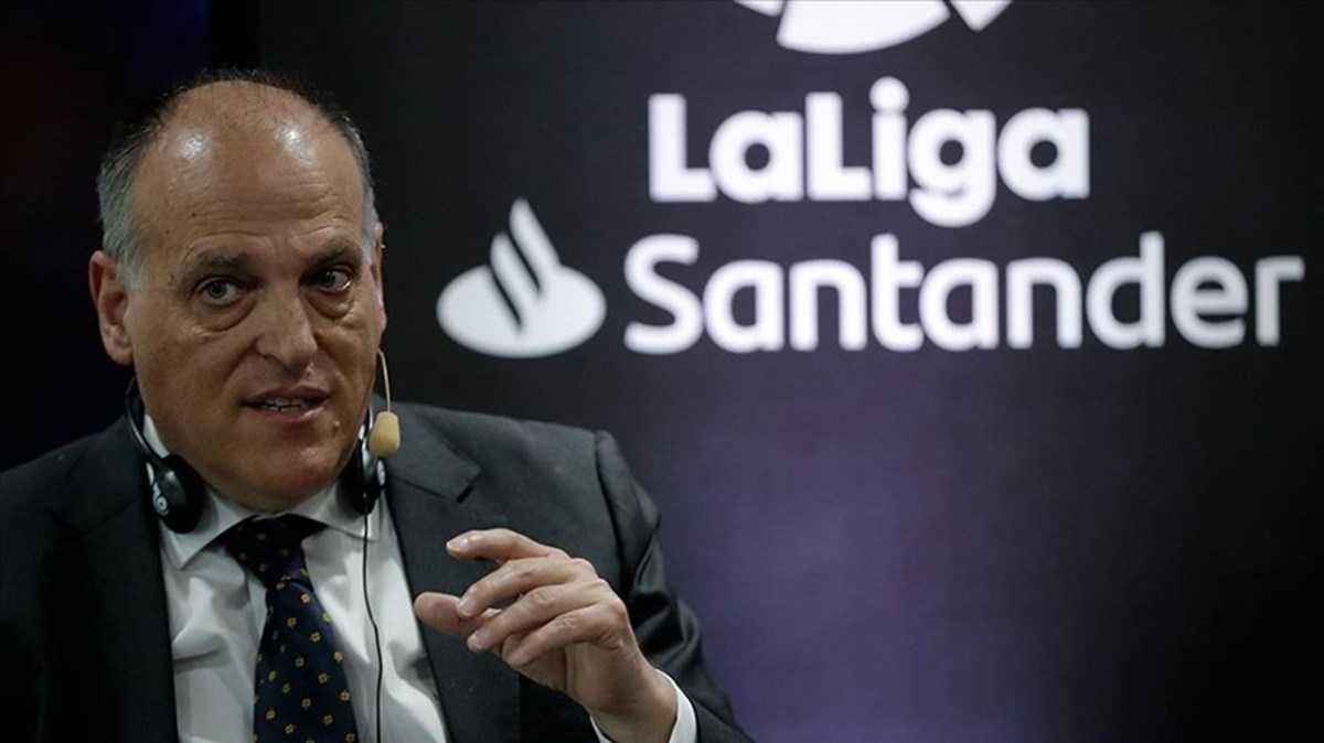 LaLiga Başkanı Tebas LaLiga Başkanı Tebas
