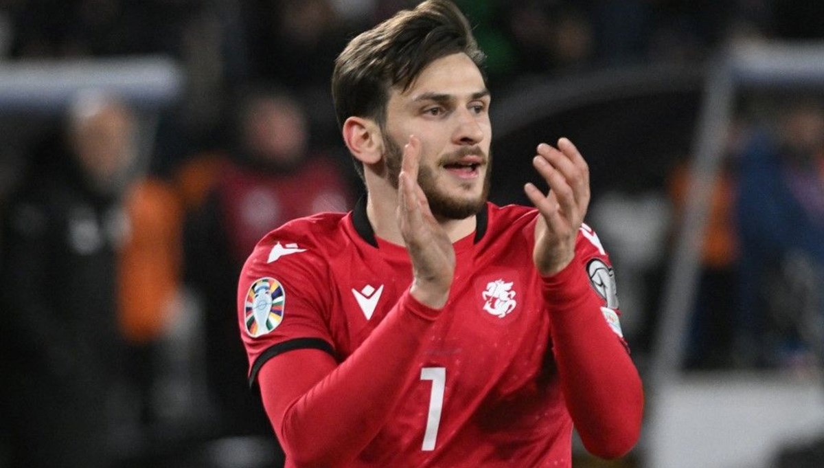 Gürcistan'ın yıldız futbolcusu Kvaratskhelia: Türkiye maçı en önemli maçımız