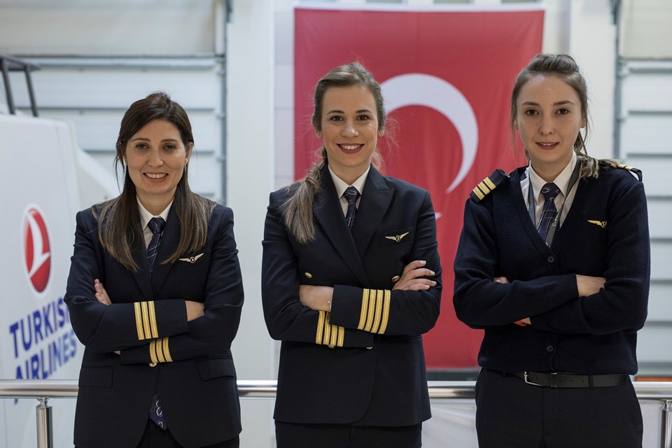 THY, kadın pilot sayısında 211 ile tarihi rekor kırdı - 1