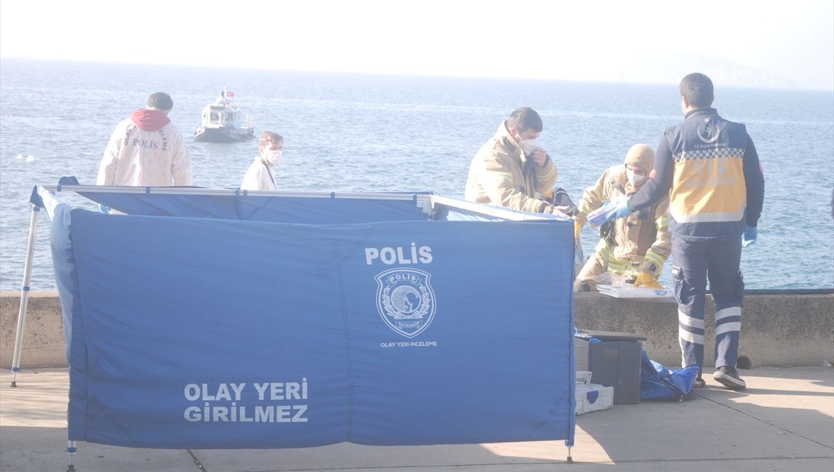 Maltepe'de sahilde erkek cesedi bulundu