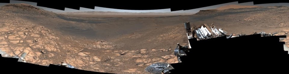 Mars'tan en detaylı panoramik görüntü - 1