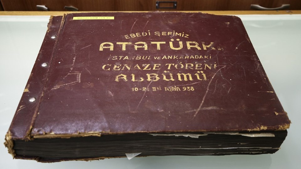 Ata'nın cenaze fotoğrafları Milli Kütüphane arşivinde - 2