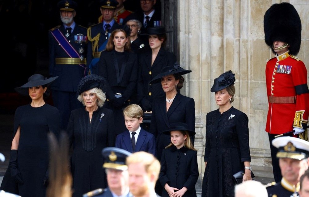 Kraliçe Elizabeth'in cenazesinde Meghan Markle'ın gözyaşları - 4